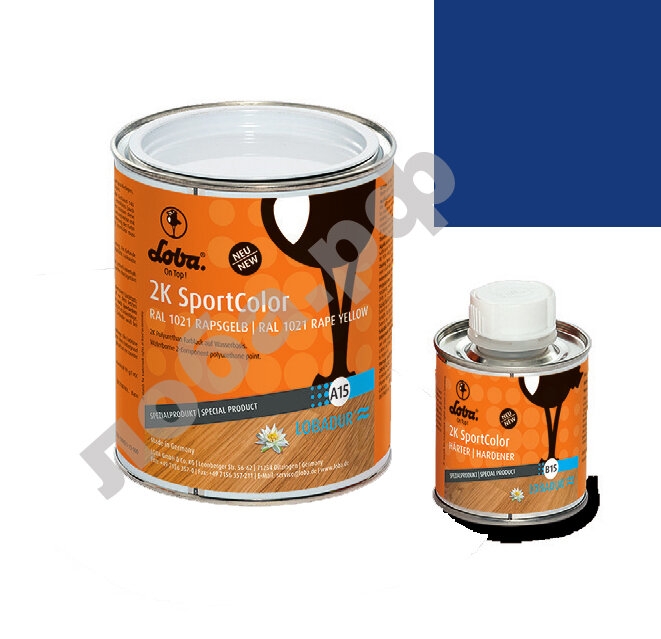 2К SportColor (RAL 5010) синий лак для разметки 750 г 2К SportColor (RAL 5010) синий лак для разметки 750 г