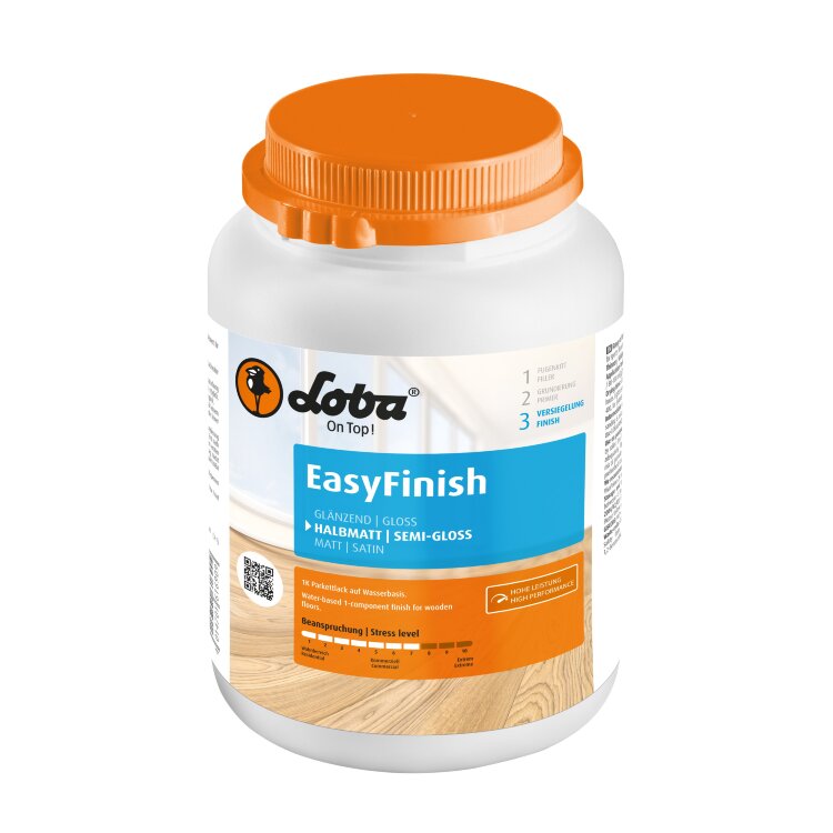 LOBA EasyFinish матовый паркетный лак 1 л LOBA EasyFinish матовый паркетный лак 1 л